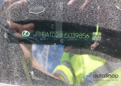 2017 Lexus Is 200T из США, поврежденный, VIN JTHBA1D24H5039856